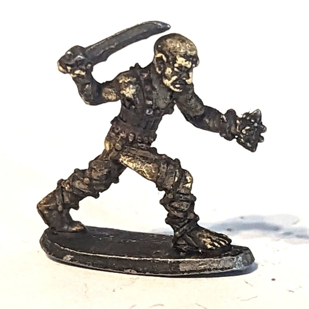 Vintage AD&D Ral Partha 01-120 (c) Cutthroat Miniature, 25mm